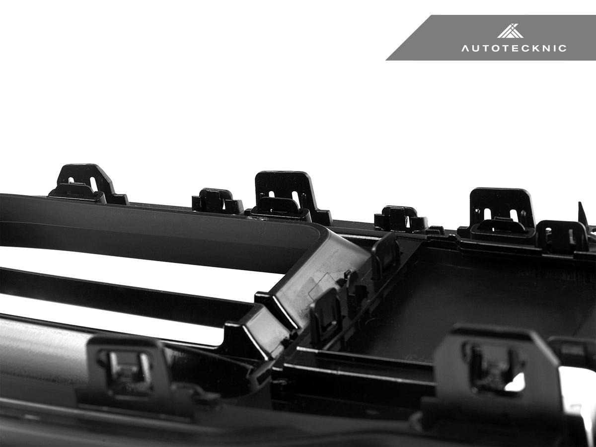 AutoTecknic Gloss Black Front Grille - G60 5-Series