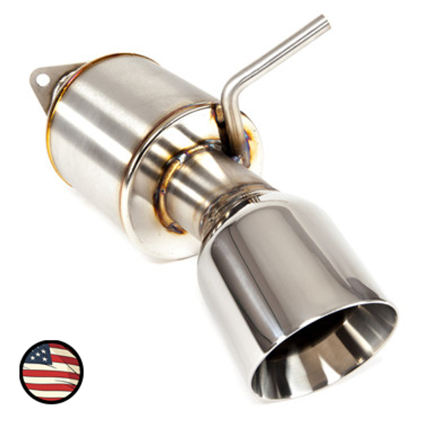 Nameless Axleback Exhaust Single Exit 5" Muffler - 4" Tip Scion FRS Subaru BRZ 2013-2016