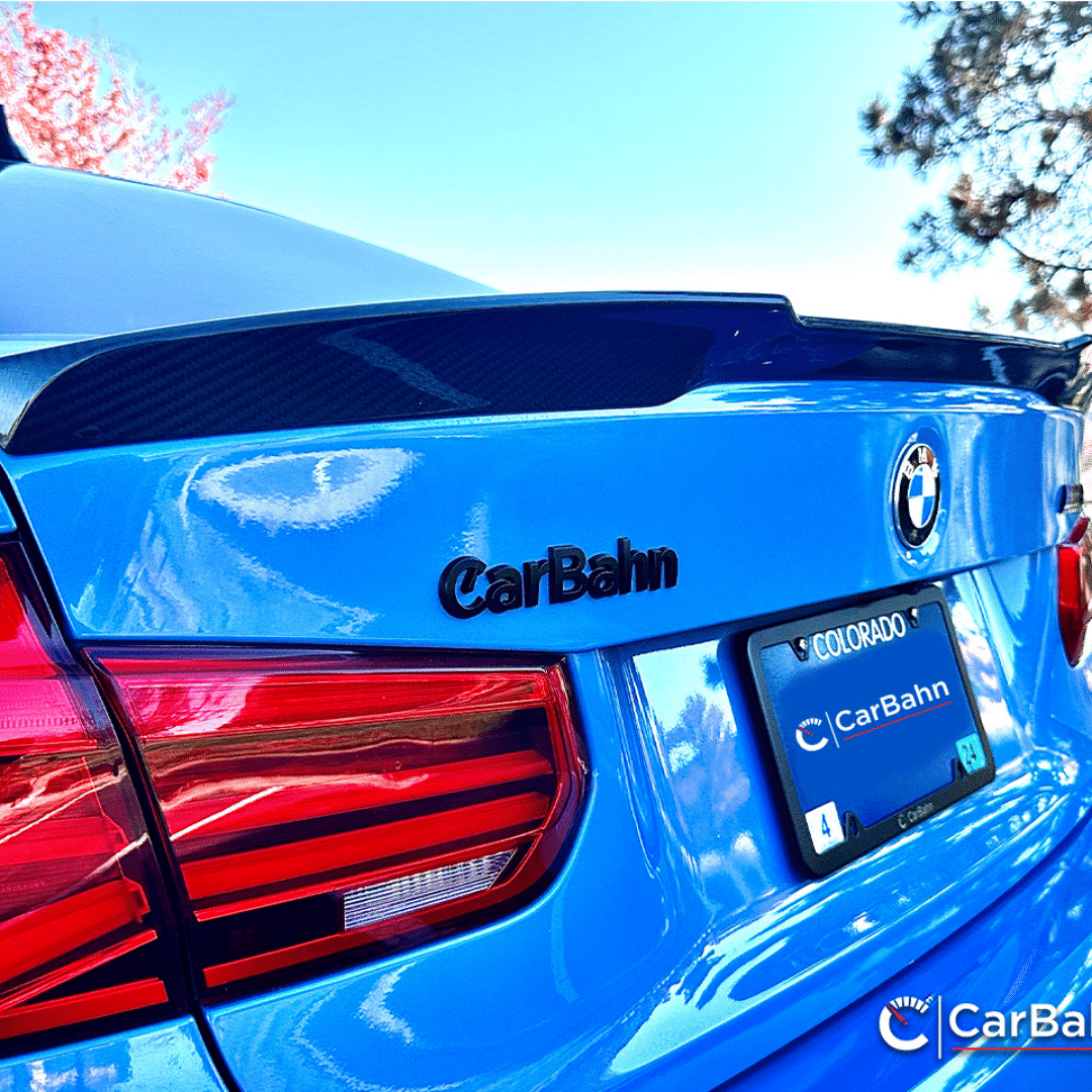 CarBahn Gloss Carbon Fiber Rear Spoiler BMW M3 F80