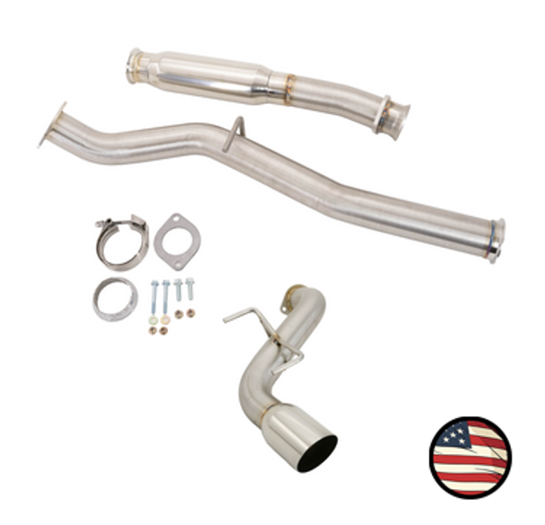 Nameless Catback Exhaust Single Tip Toyota GR86 Subaru BRZ 2022+