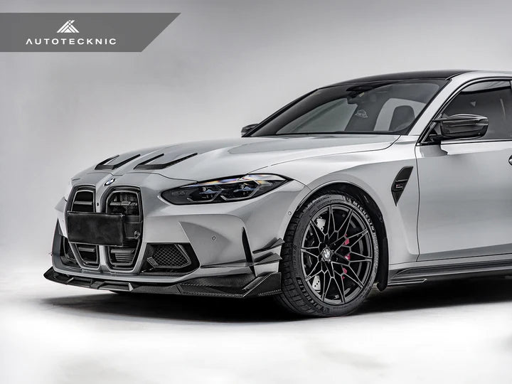 AutoTecknic Dry Carbon Front SQ-Aero Lip BMW M3 M4 | G80 G82 G83
