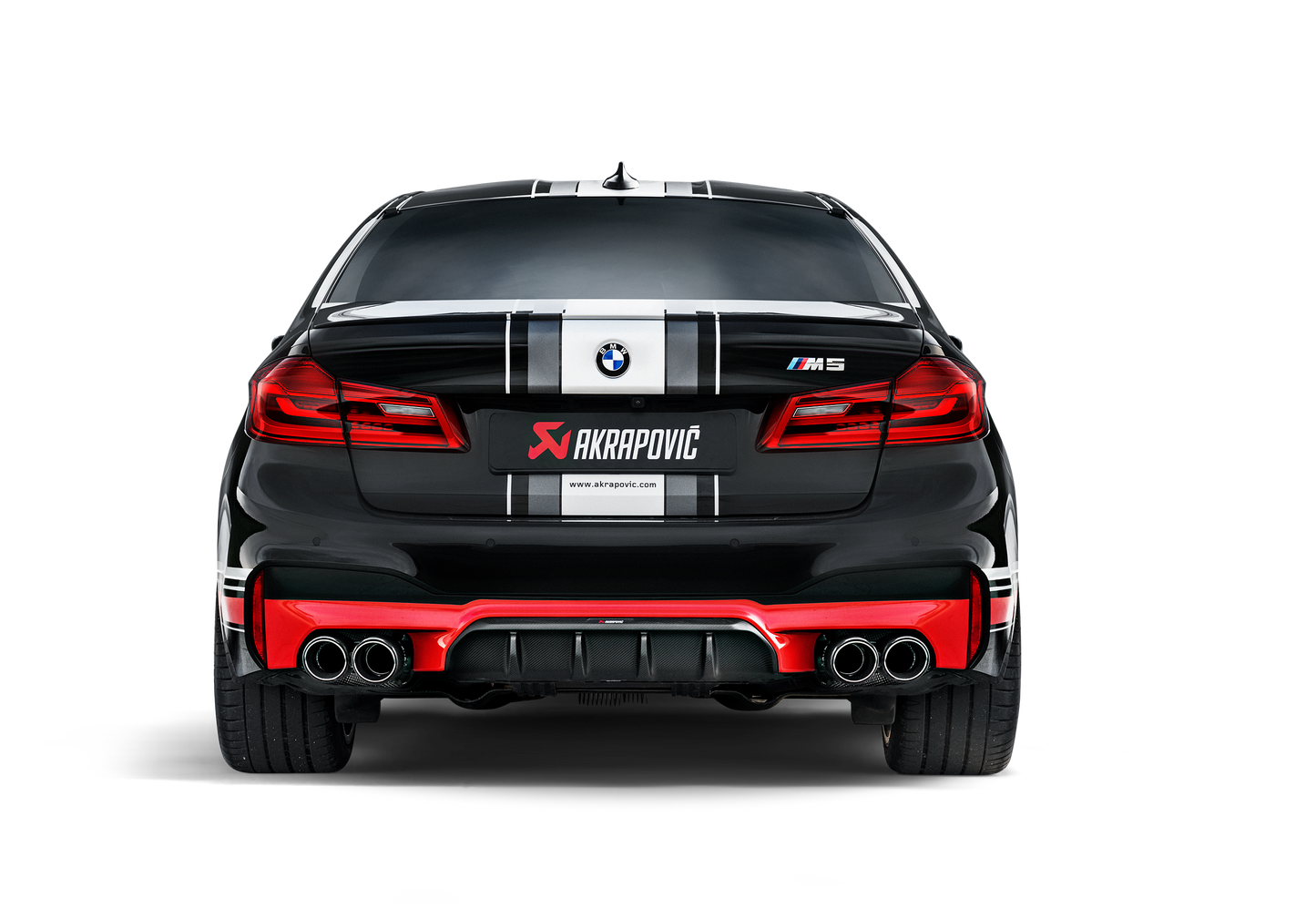 Akrapovic 18+ BMW M5 (F90) Evolution Line Cat Back (Titanium) (Req. Tips)