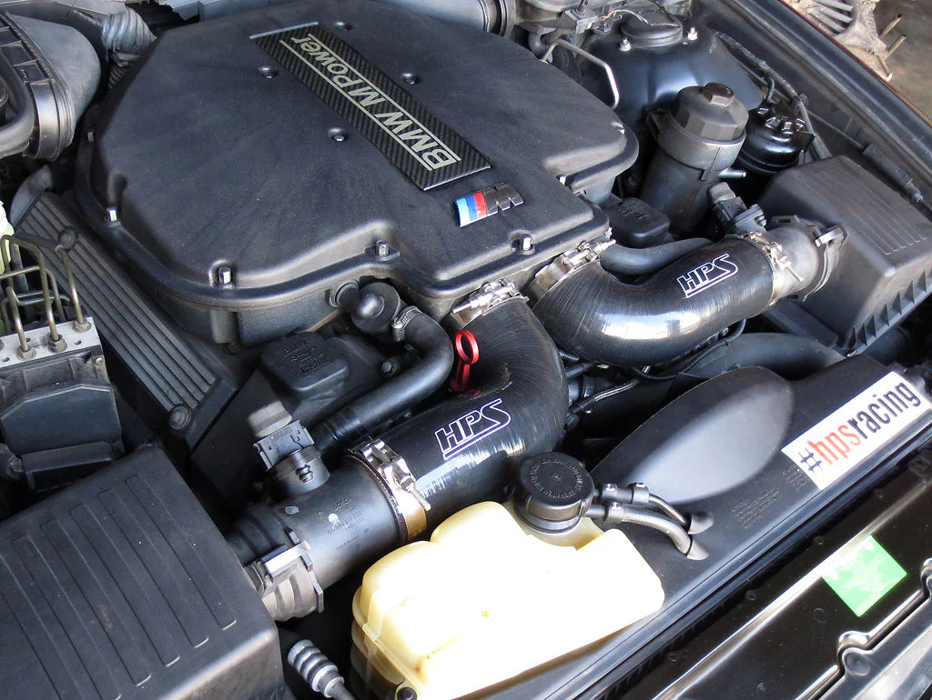 HPS Silicone Air Intake Kit Post MAF Hose BMW 1998-2003 M5 E39 5.0