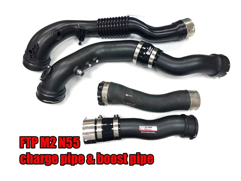 FTP Charge Pipe and Boost Pipe Kit BMW N55 M2 M135i M235i 335i 435i