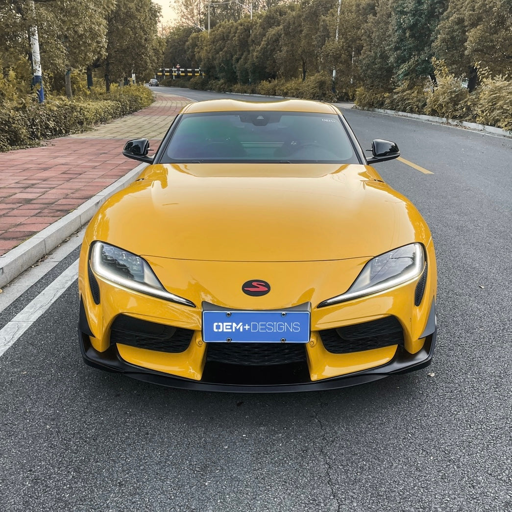 OEM+ DESIGNS Front Bumper Canards Toyota Supra GR A90/A91