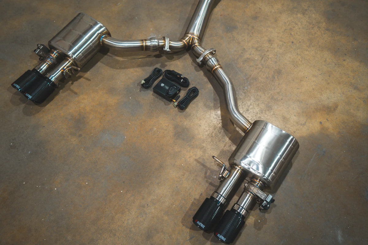 Valvetronic Valved Sport Exhaust System Audi B9 S4 / S5
