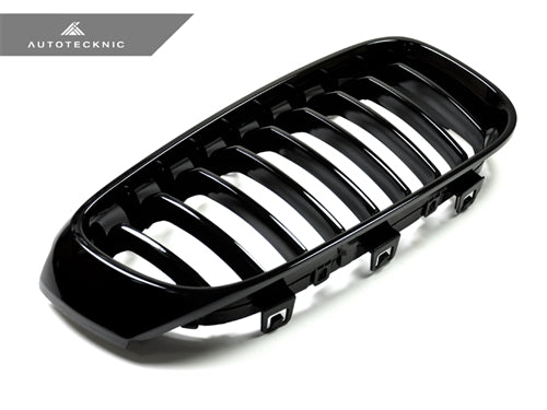AutoTecknic Gloss Black Front Grille Set - F34 3-Series Gran Turismo