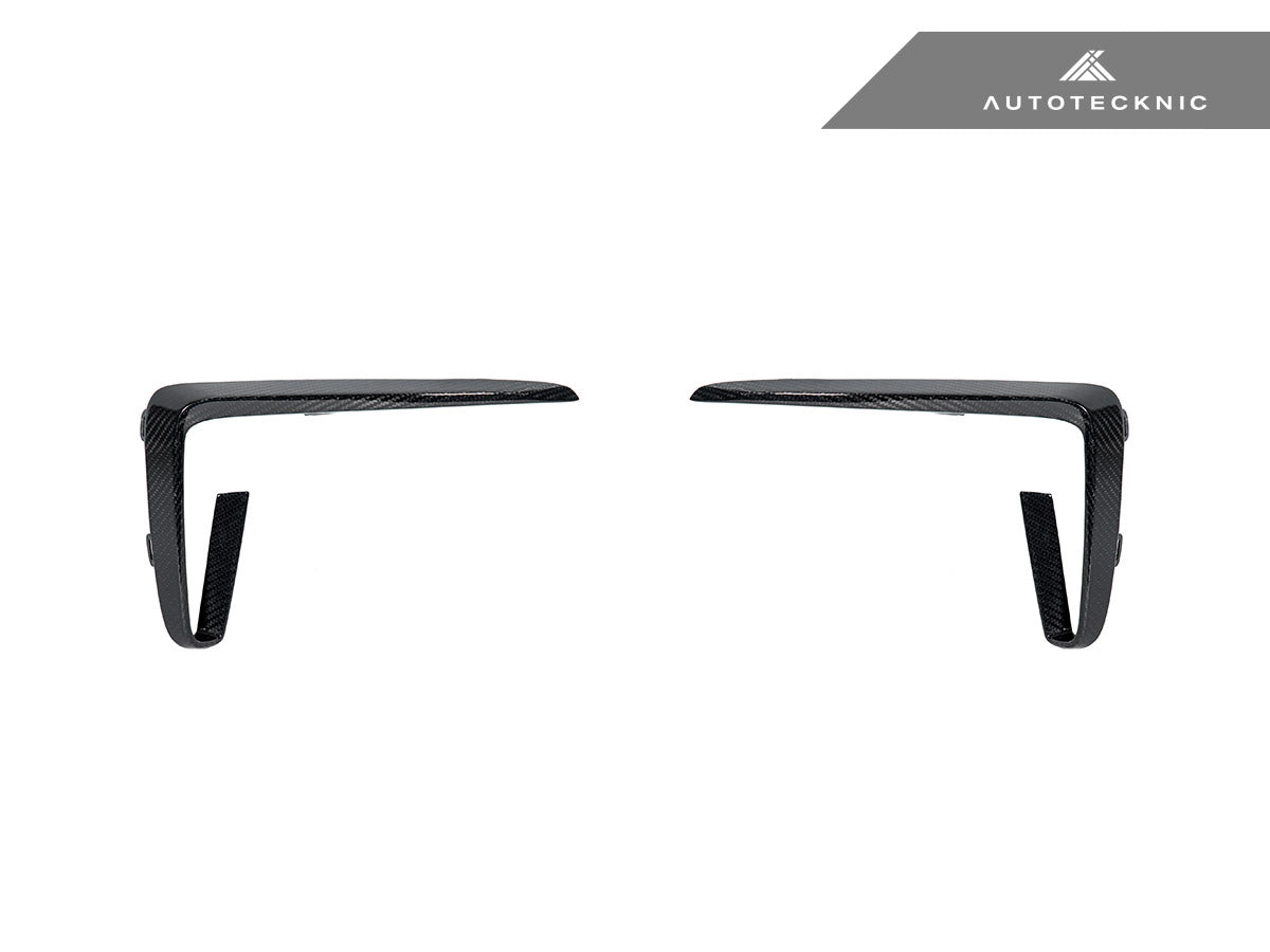 AutoTecknic Carbon Fiber Front Bumper Trim Set - G01 X3 | G02 X4 M40I Pre-LCI