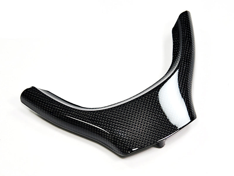 AutoTecknic Carbon Fiber Steering Wheel Trim - F10 5-Series | F07 5-Series GT | F01 7-Series Standard Wheel