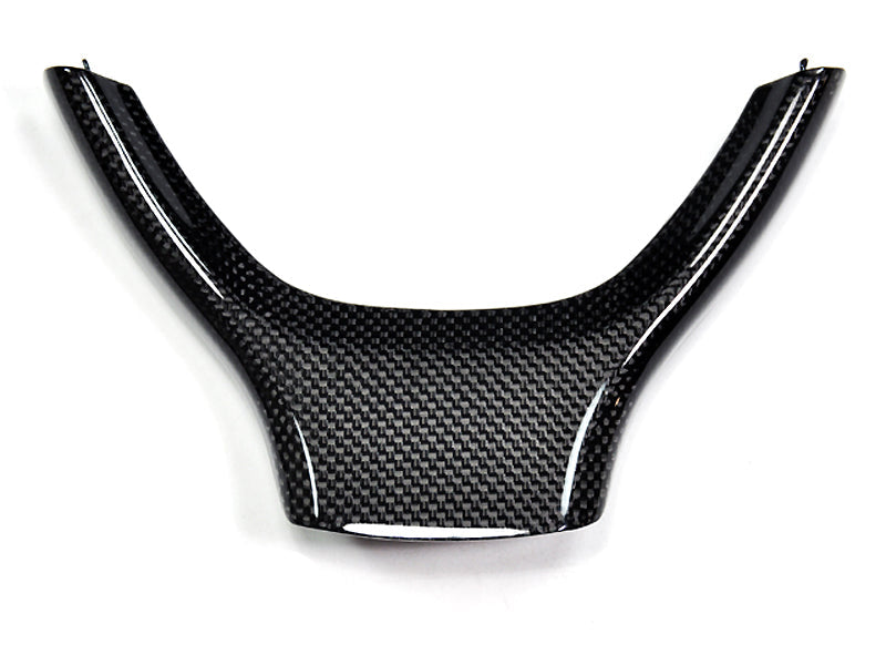 AutoTecknic Carbon Fiber Steering Wheel Trim - F10 M5 Pre-LCI & 5-Series MSport | F06/ F12/ F13 6-Series | F01/ F02 7-Series