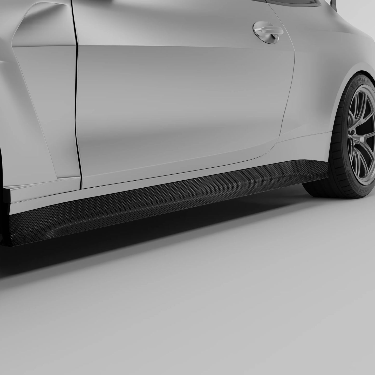 Revozport Carbon Fiber Side Skirts BMW G82 M4 S58