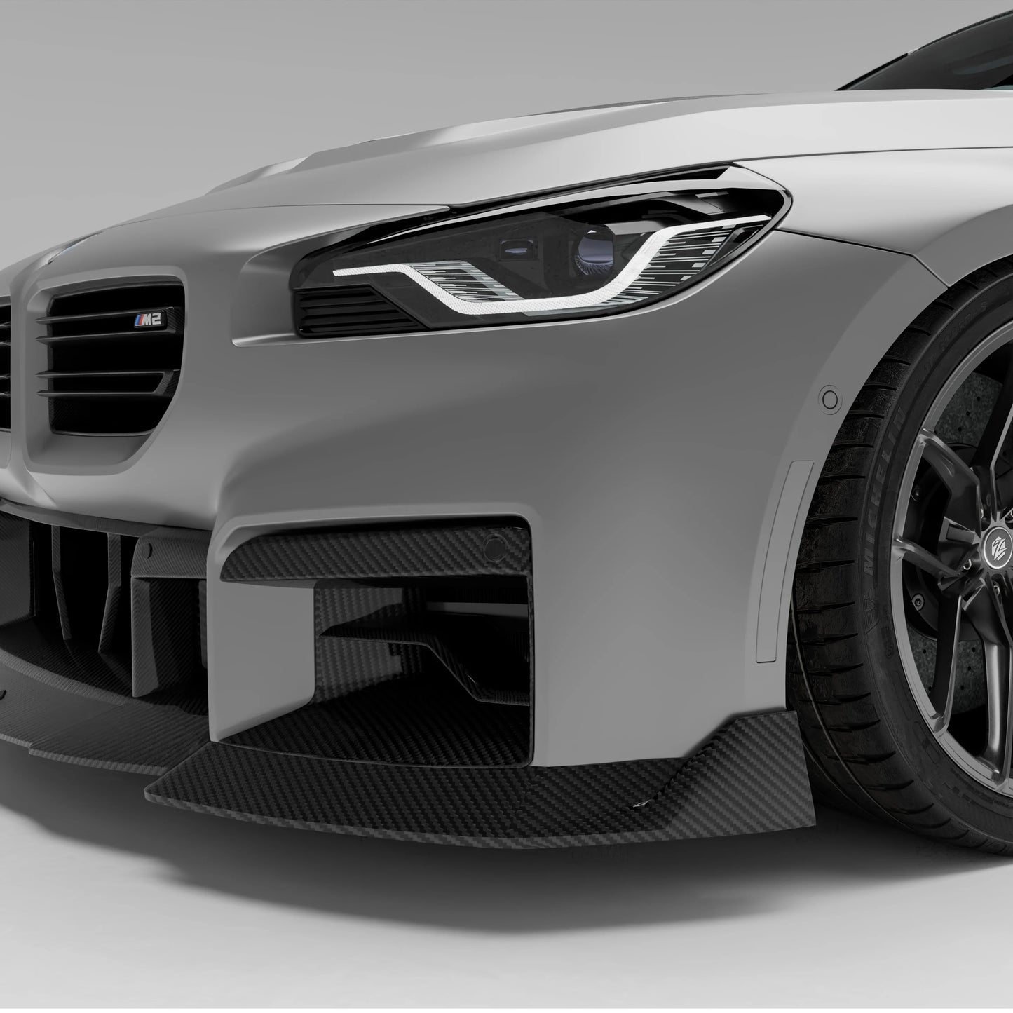 Revozport Carbon Fiber Front Inlets BMW G87 M2 S58