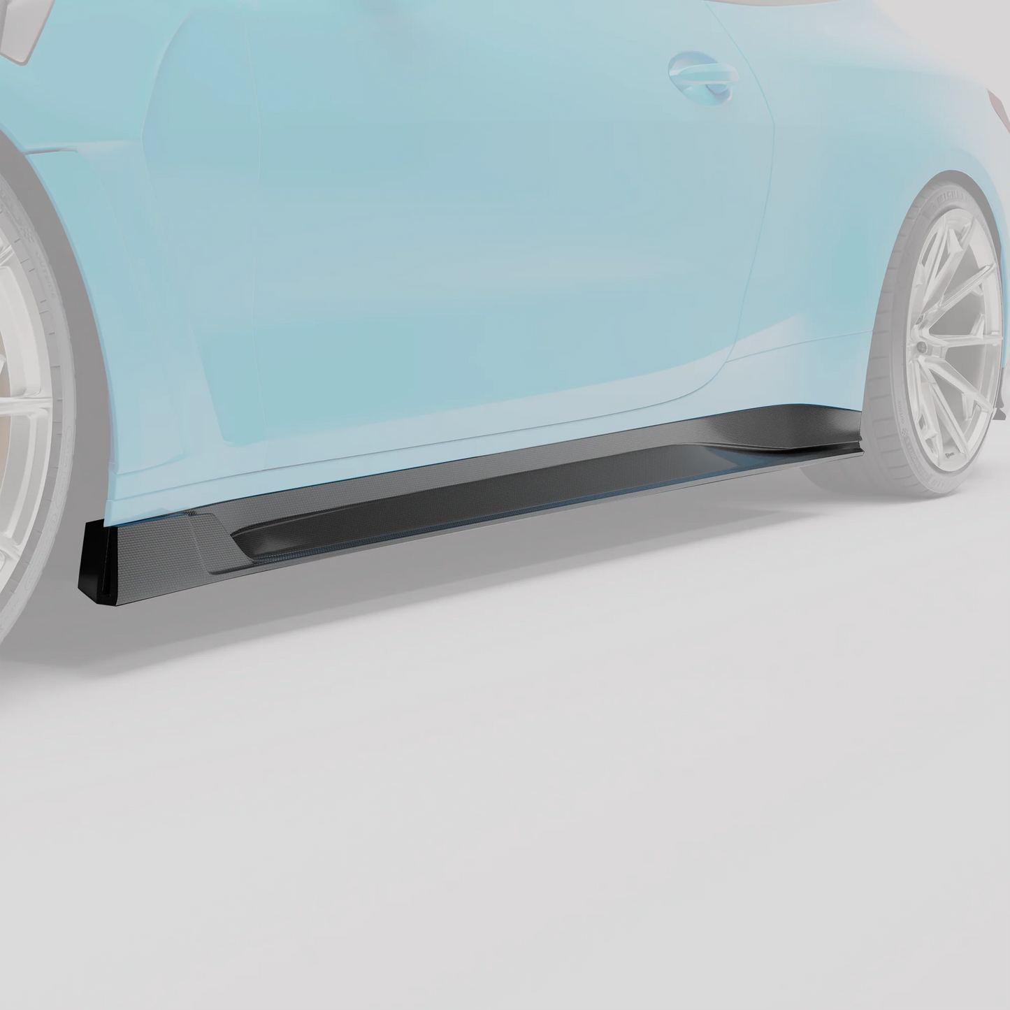 Revozport Carbon Fiber Side Skirts for Racing BMW G82 M4 S58