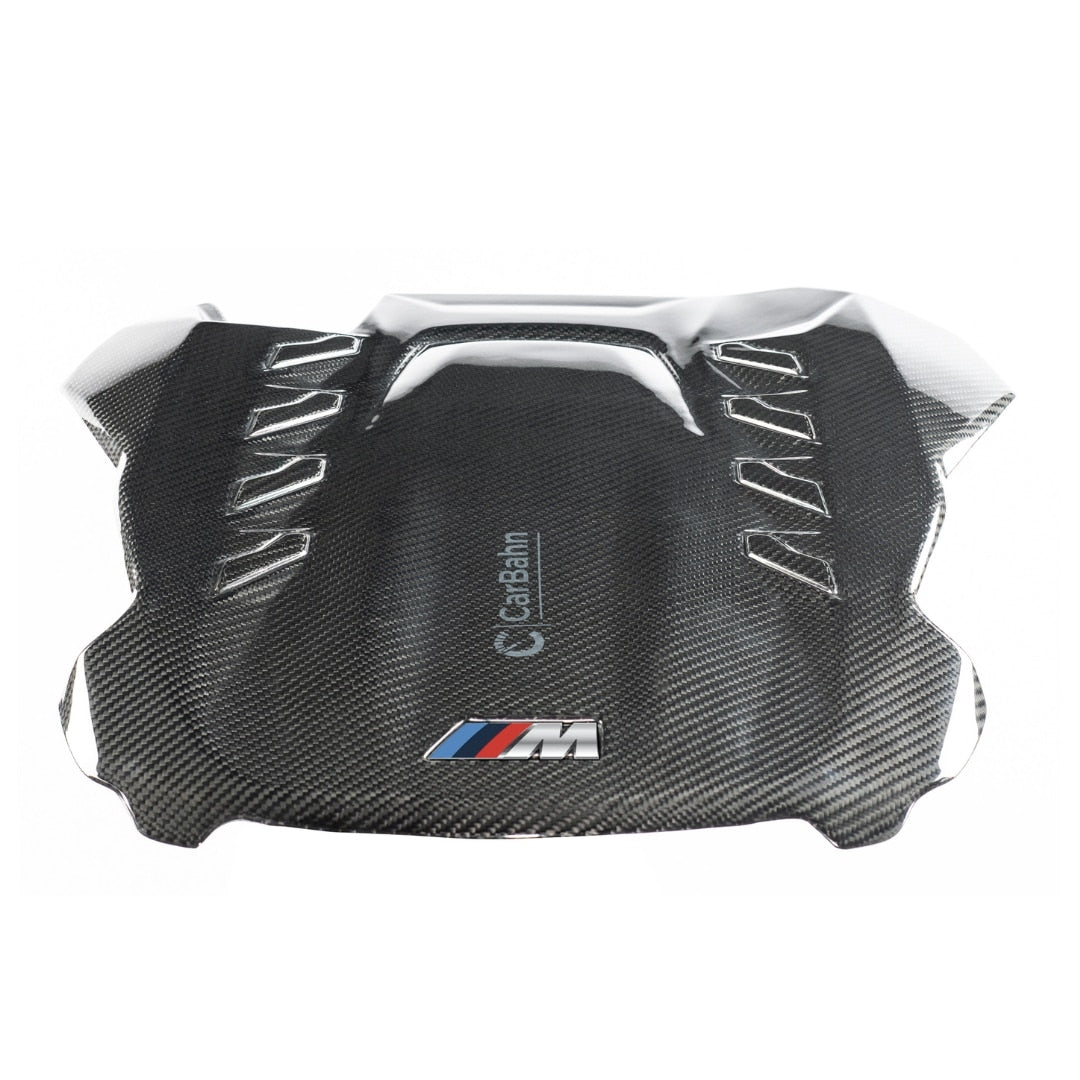 CarBahn Carbon Fiber Engine Cover | BMW X5M/X6M (2020 - 2023) F95/F96 S63