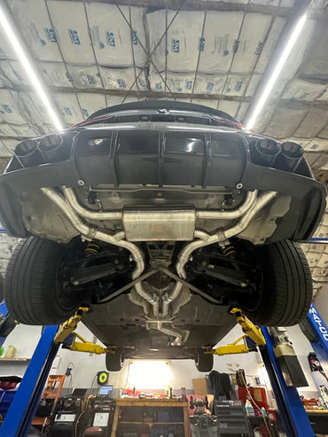 IRL Valved Catback Exhaust BMW X3M X4M F97 F98 S58