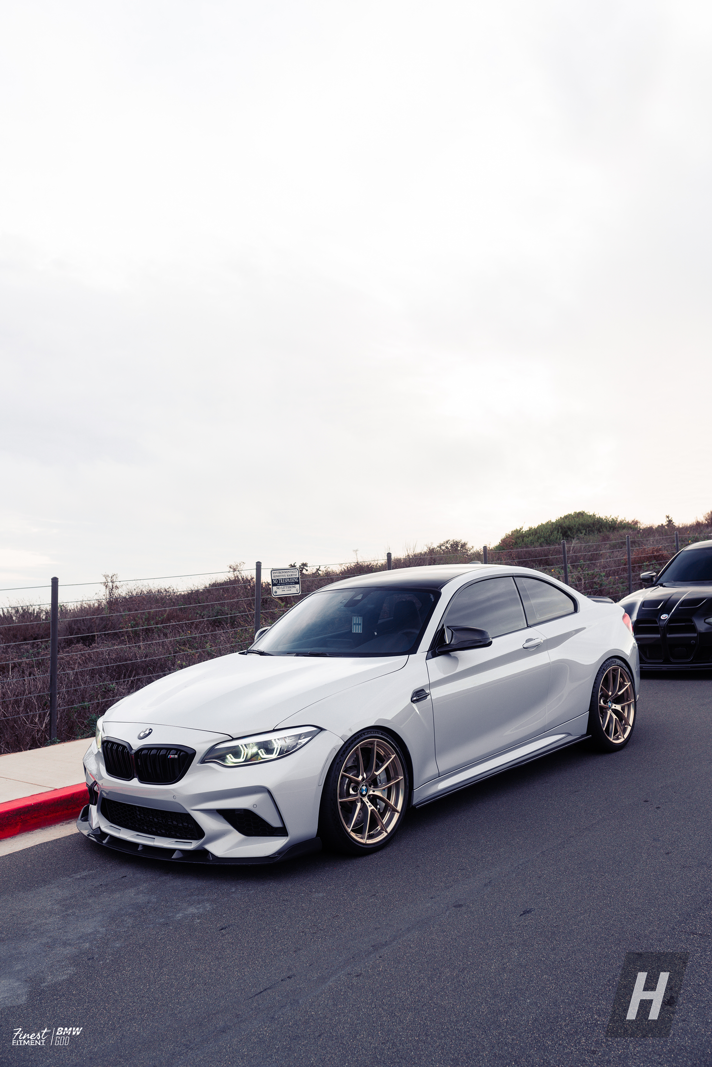 Horizon Motorsport 3D Style Carbon Fiber Front Lip BMW F87 M2C