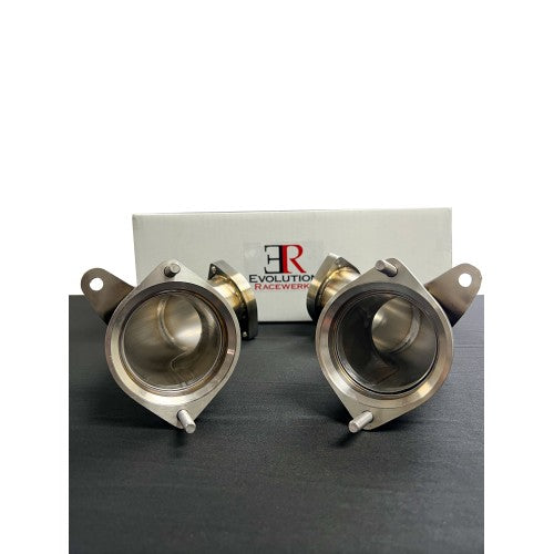 Evolution Racewerks S68 Downpipes Primary Secondary BMW 2024+ X5/X6/X7 M60i/XM
