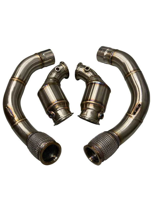 Active Autowerke Active Catted Downpipes BMW X5M/X6M LCI S68 F95/F06