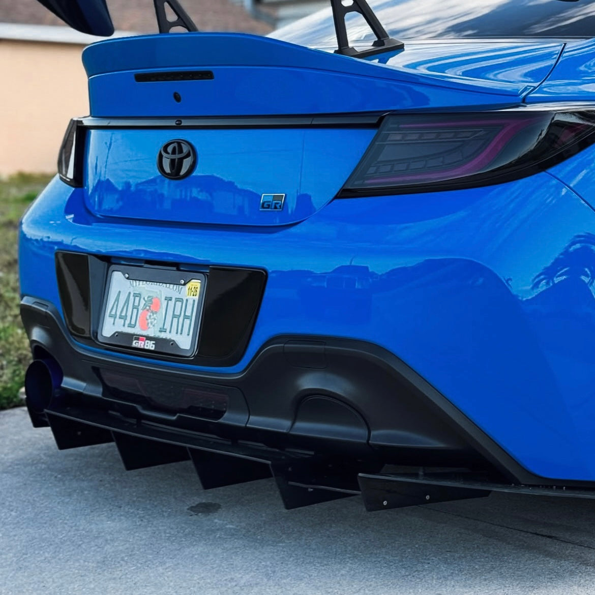 OEM+ DESIGNS Exhaust Cutout Cover Toyota GR86 / Subaru BRZ 2022+