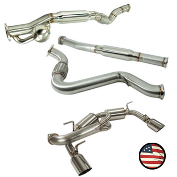 Nameless 3" Header-Back Exhaust Toyota GT-86 Subaru BRZ 2017-2021