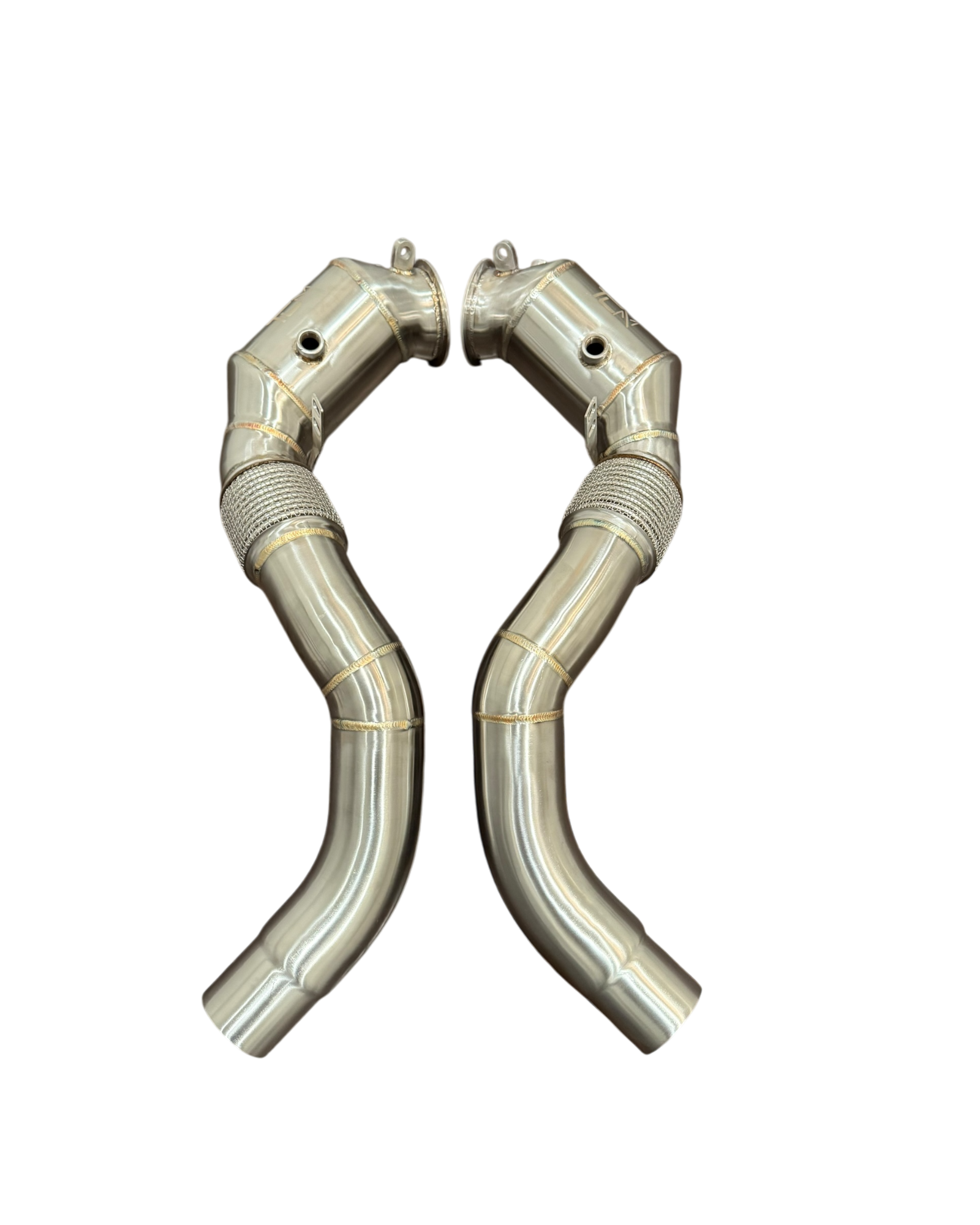 TCM Catted Downpipes N63R/N63B BMW M550i 750i 850i X5 X6 X7 50i ...