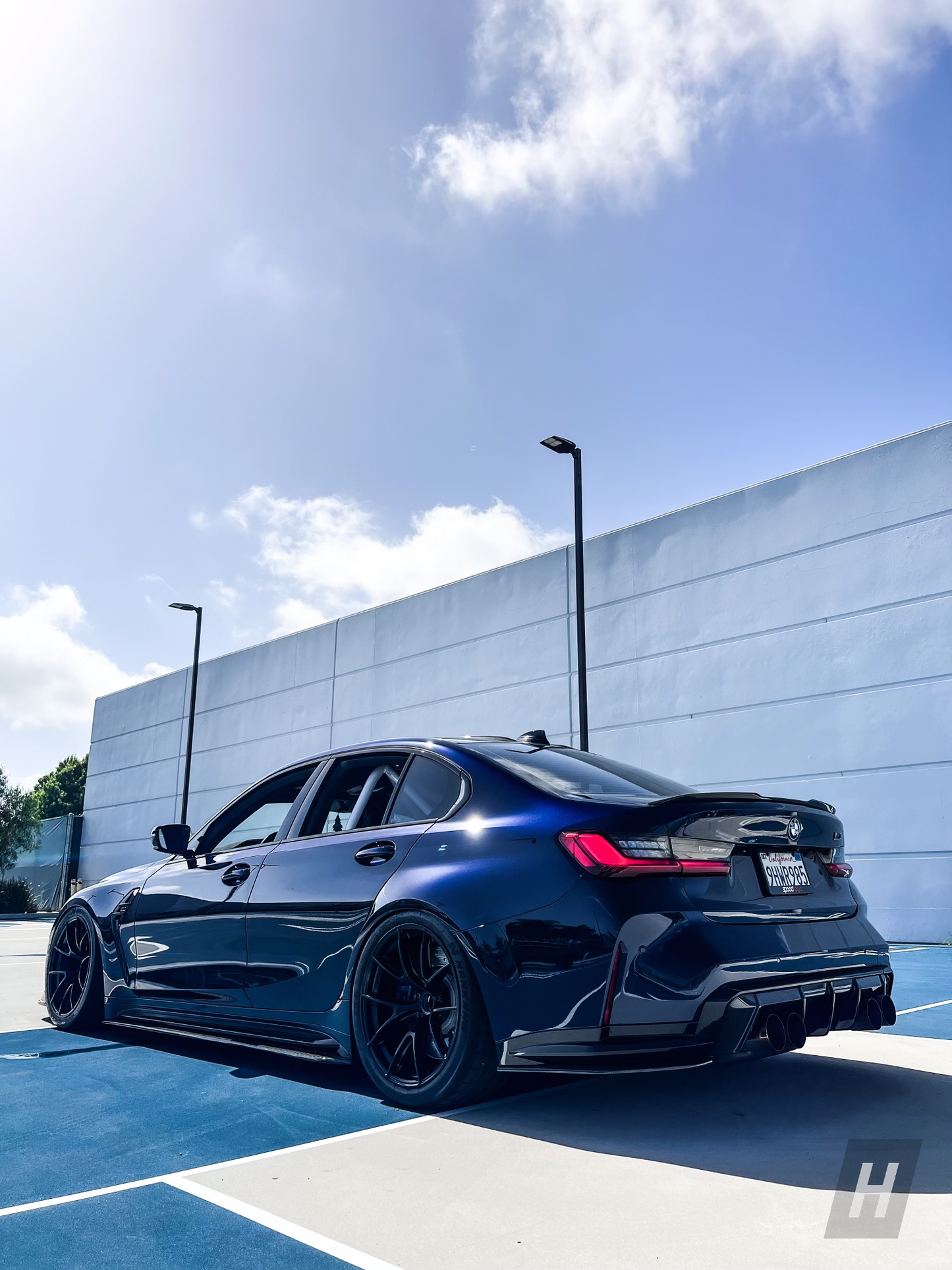 Horizon Motorsport Performance V1 Carbon Fiber Rear Diffuser Extension Set BMW G80 M3 | G82 / G83 M4