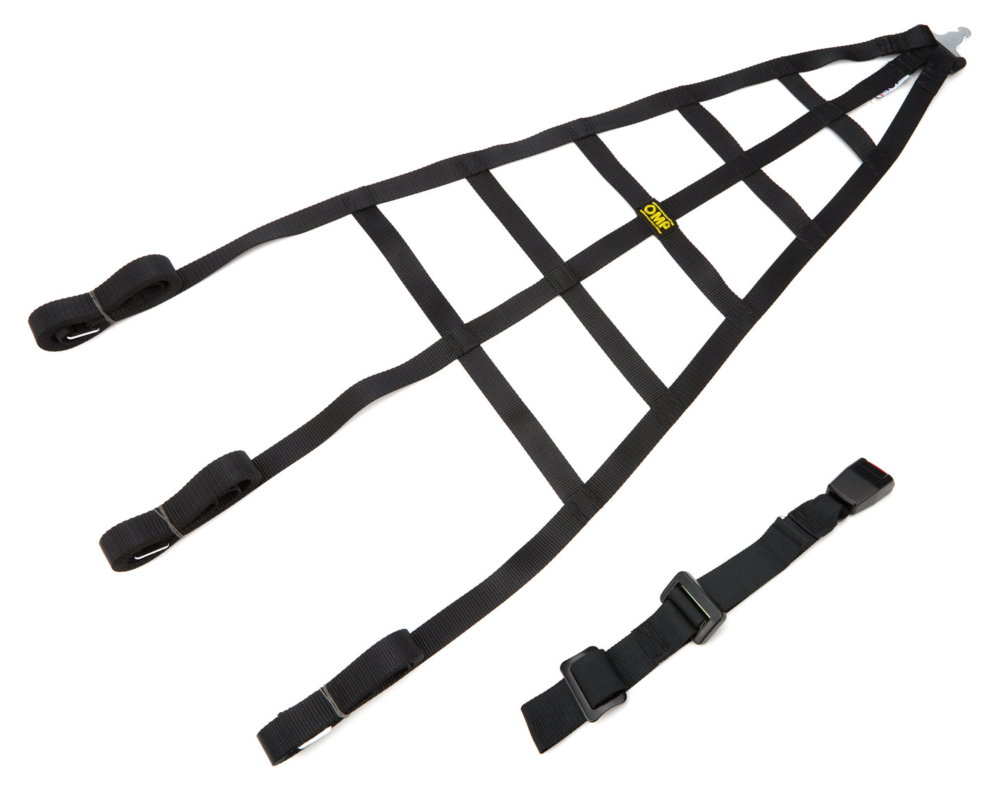 OMP Racing Window Net Racing Polyester Black