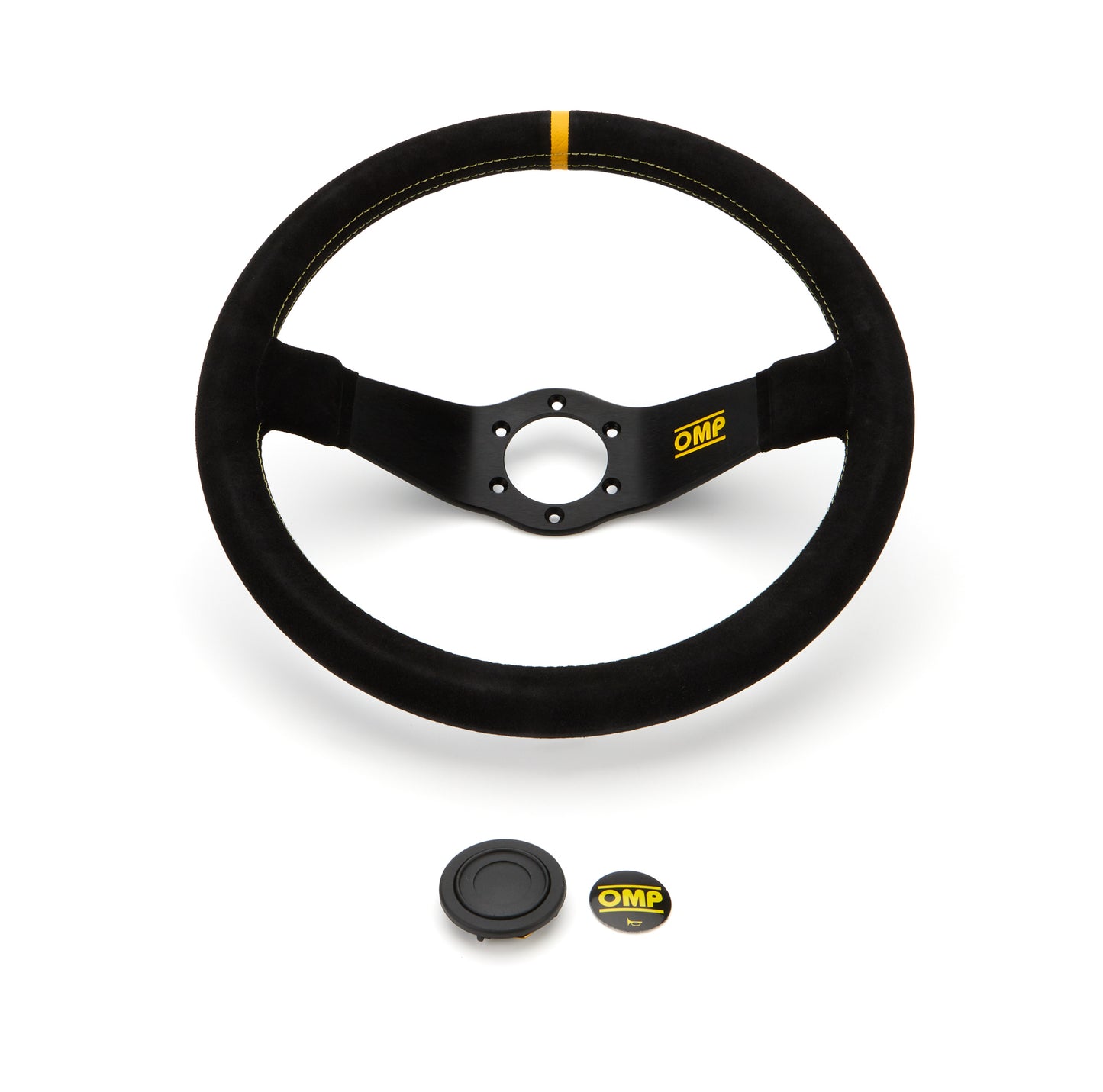 OMP Racing Rally Steering Wheel Black