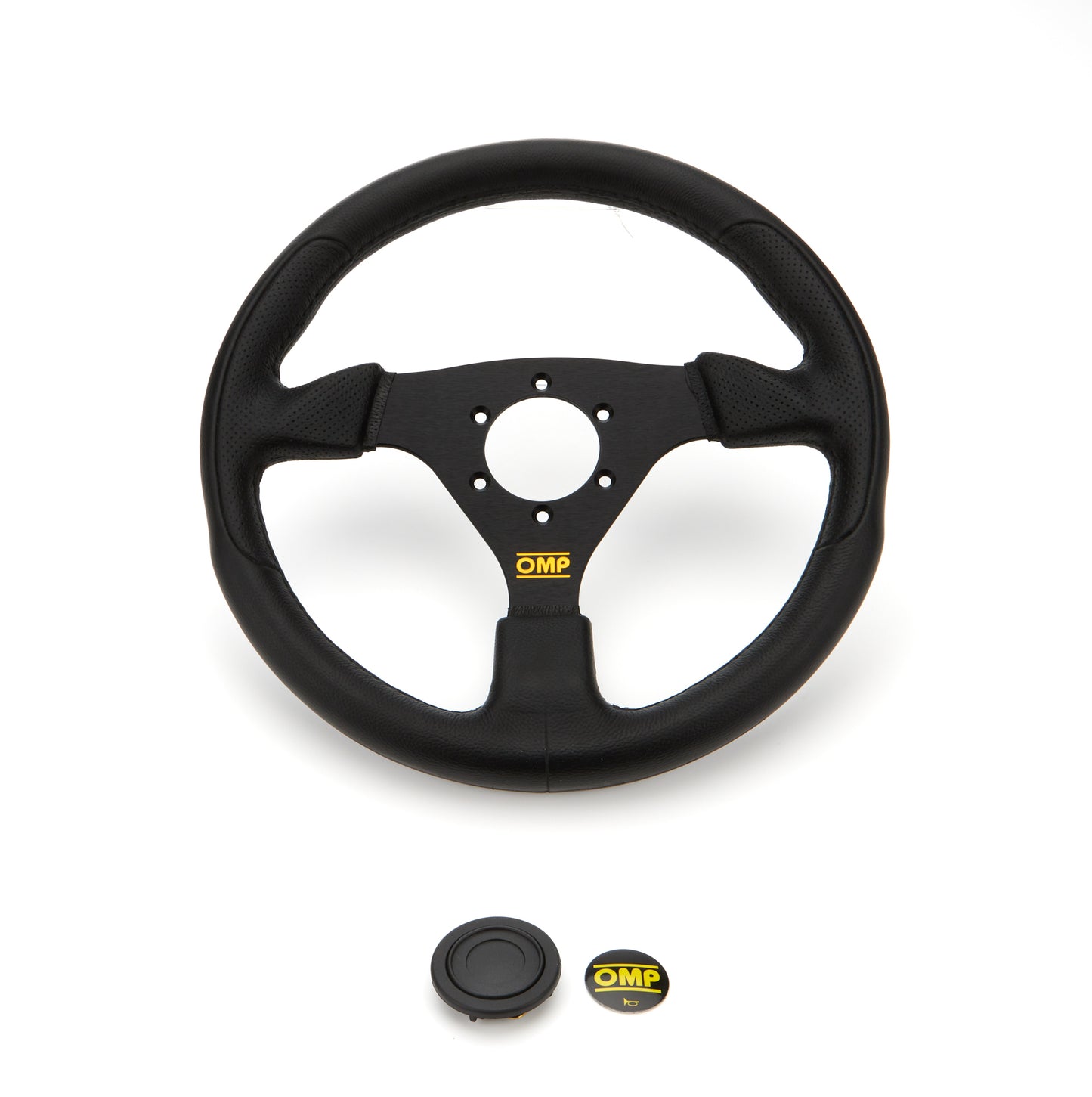 OMP Racing Racing GP Steering Wheel 3 Spoke 330mm Black