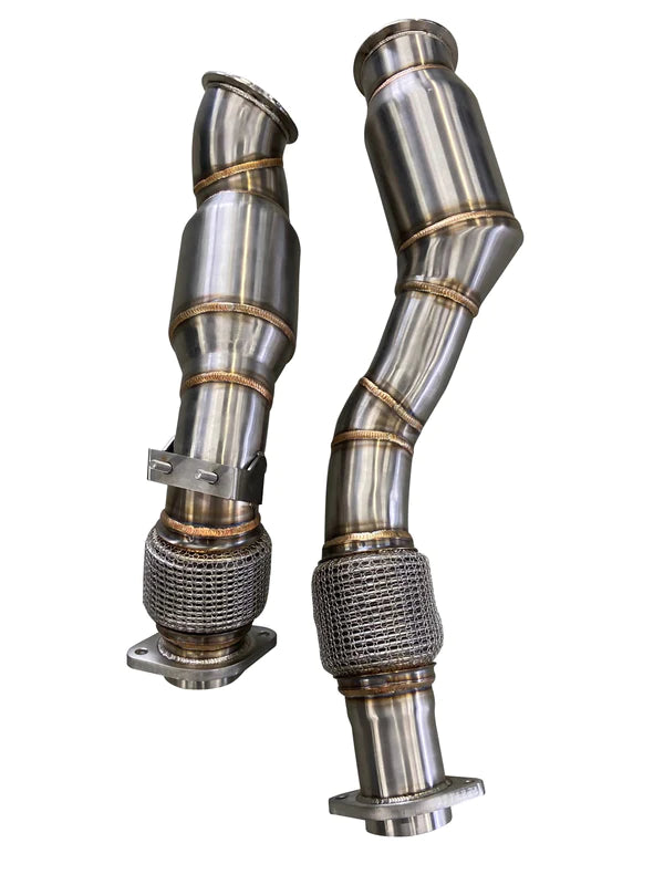 Active Autowerke Downpipes w/ Active Cat BMW X3M/X4M F97/F98 S58