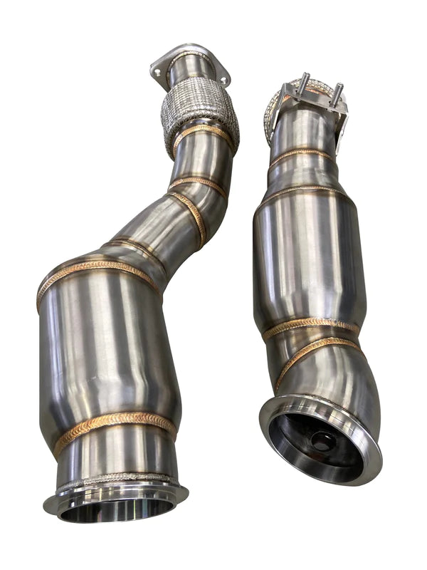 Active Autowerke Downpipes w/ GESI G-Sport Cat BMW X3M/X4M F97/F98 S58