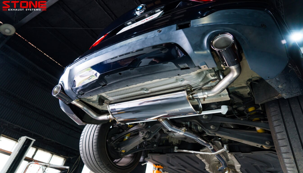 Stone Exhaust BMW N20 F25 F26 Catback Exhaust (Inc. X3 28i & X4 28i ...