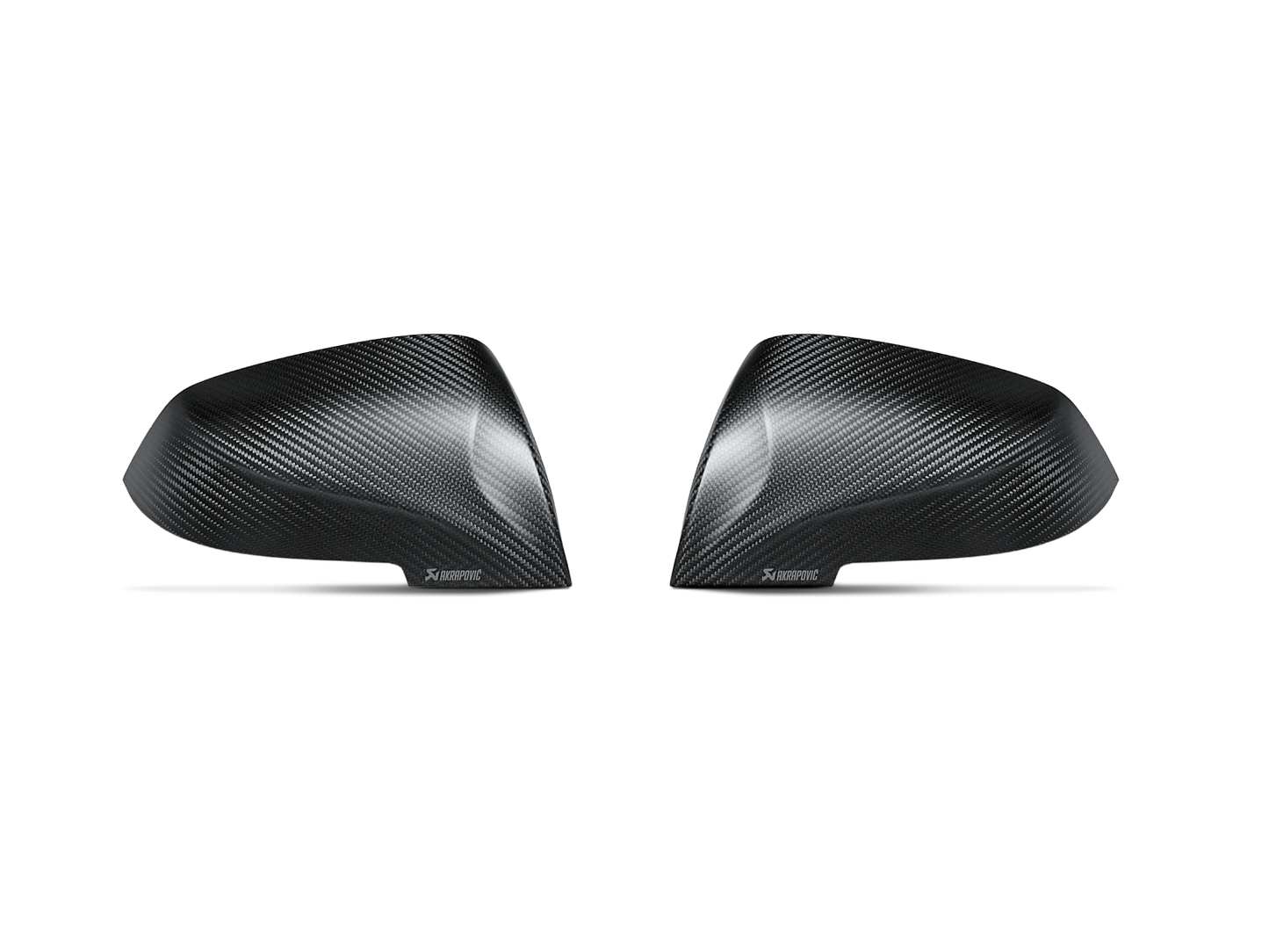 Akrapovic 2016+ BMW M2 (F87) Carbon Fiber Mirror Cap Set - Matte