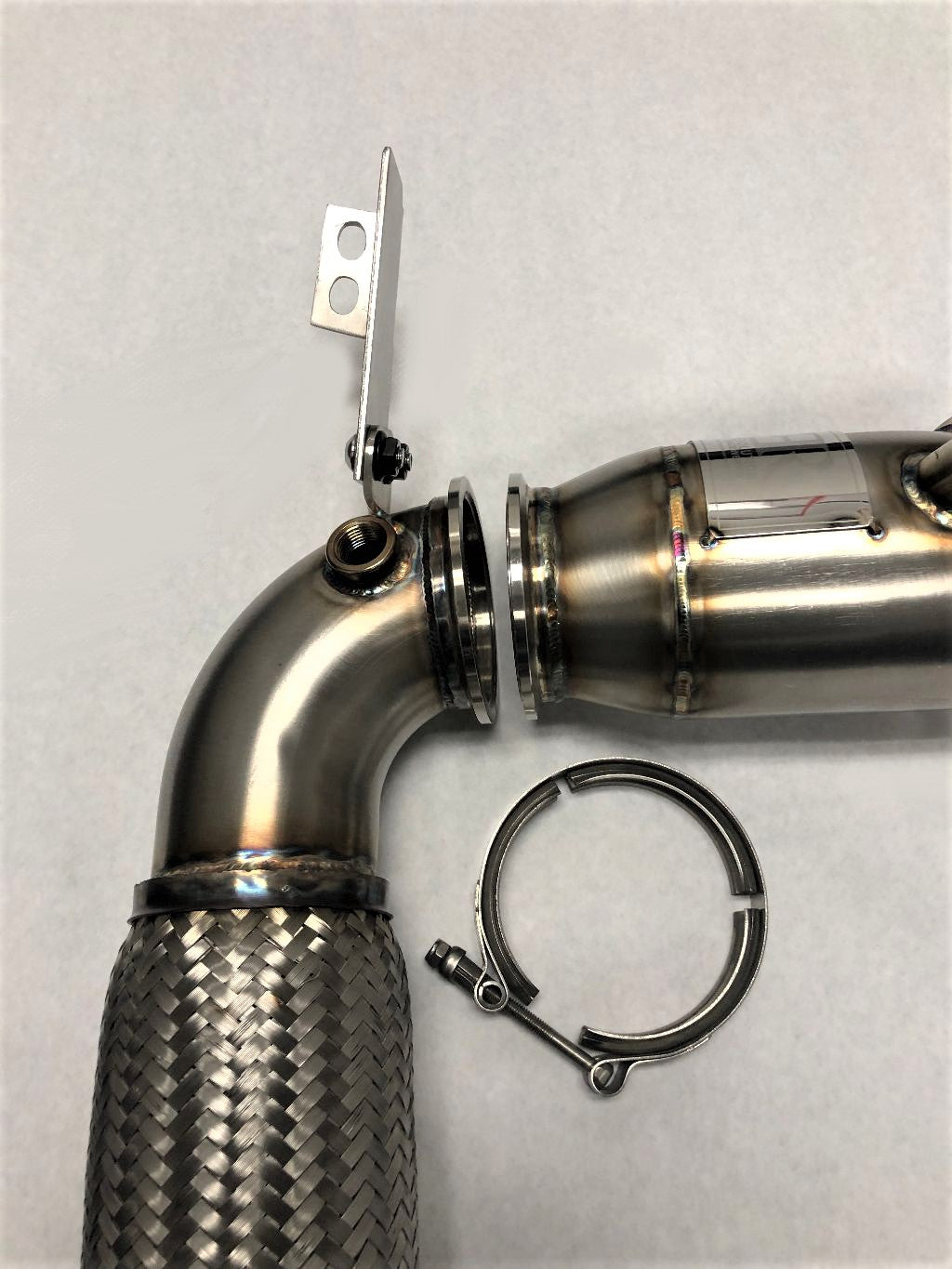 Sports Series 4" High Flow Catted Downpipe for the 2016+ X1/X2/2 Series Gran Coupe B48 EU/Asia Spec (4 Cylinder) Engine