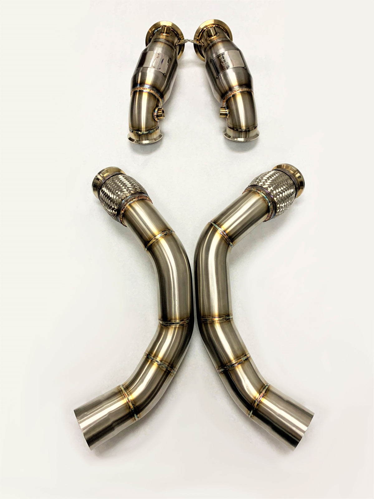 Sports Series High Flow Catted Downpipe for 2019-23 X5M/X6M S63M Engine