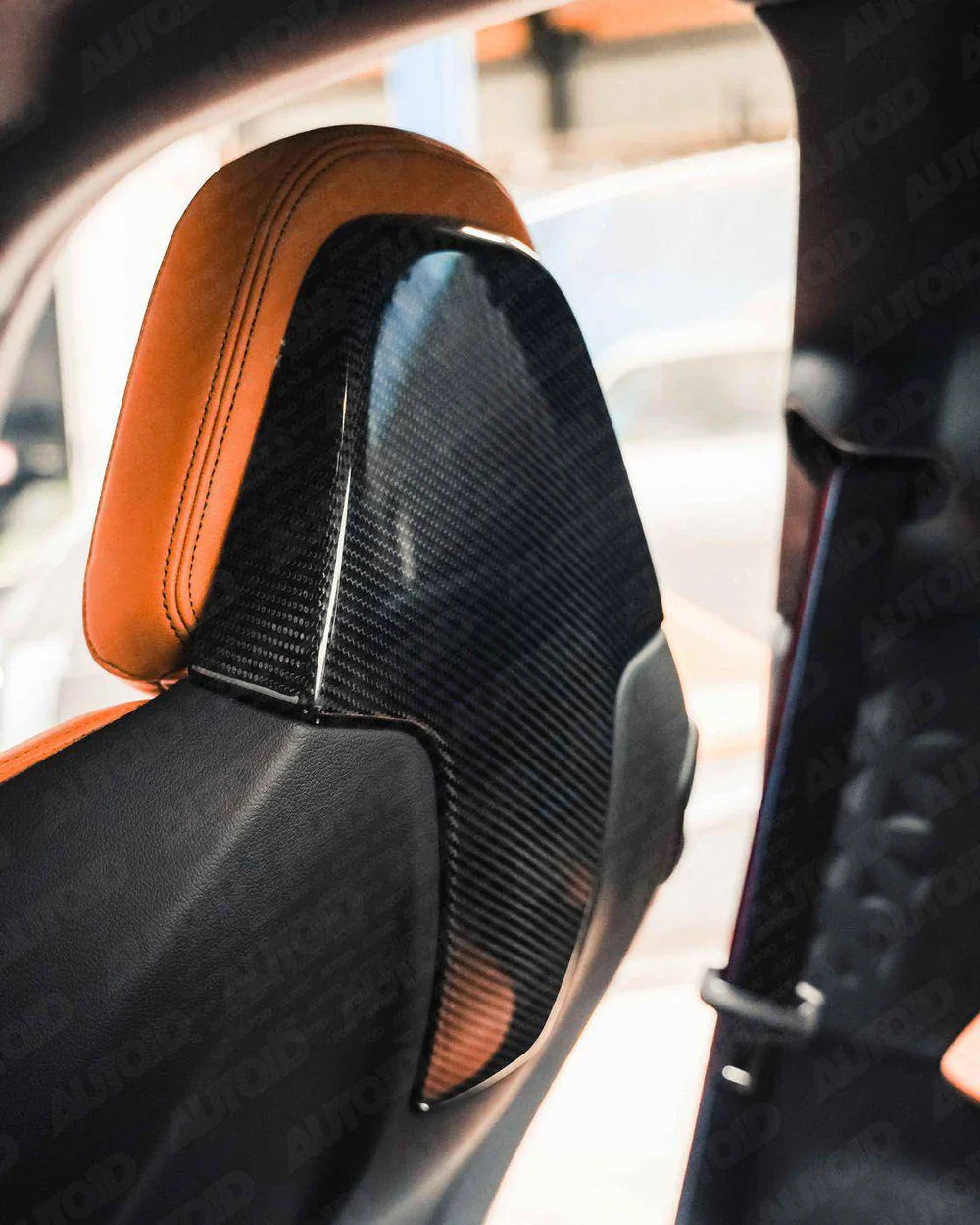 TRE Pre-Preg Carbon Fibre Seat Back Cover BMW G42, M3 G80, M4 G82, M2 G87