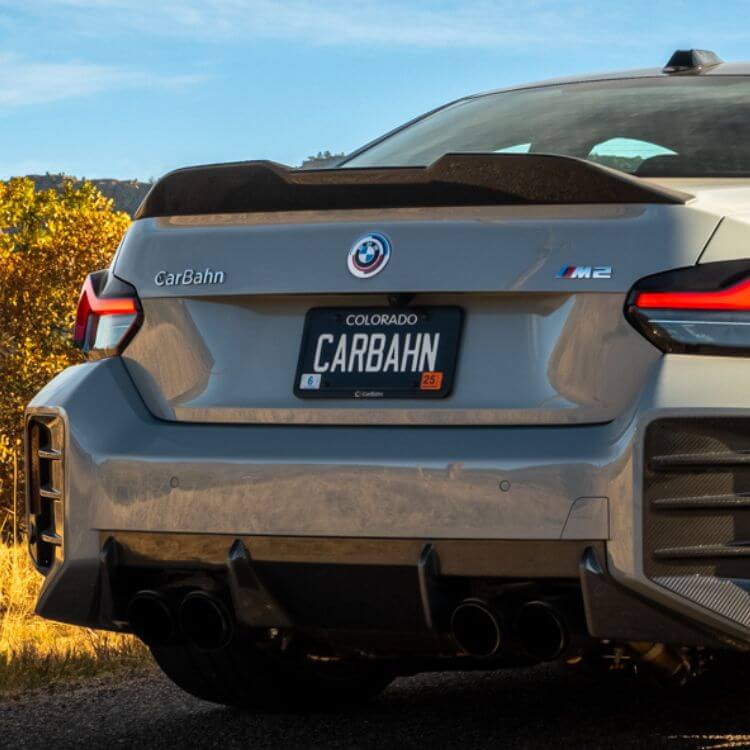 CarBahn Carbon Fiber Rear Diffuser BMW G87 M2