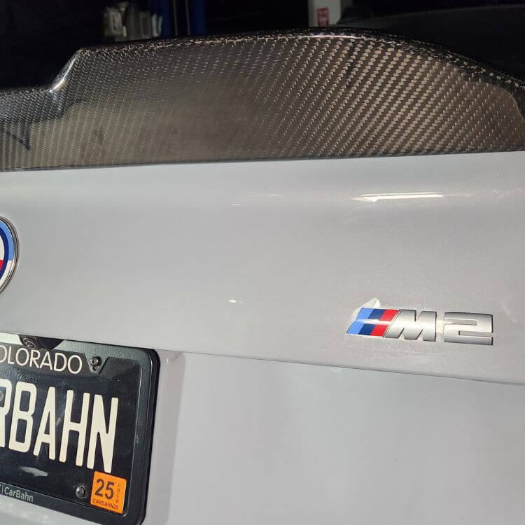 CarBahn Carbon Fiber Rear Spoiler BMW G87 M2 & M240i G42
