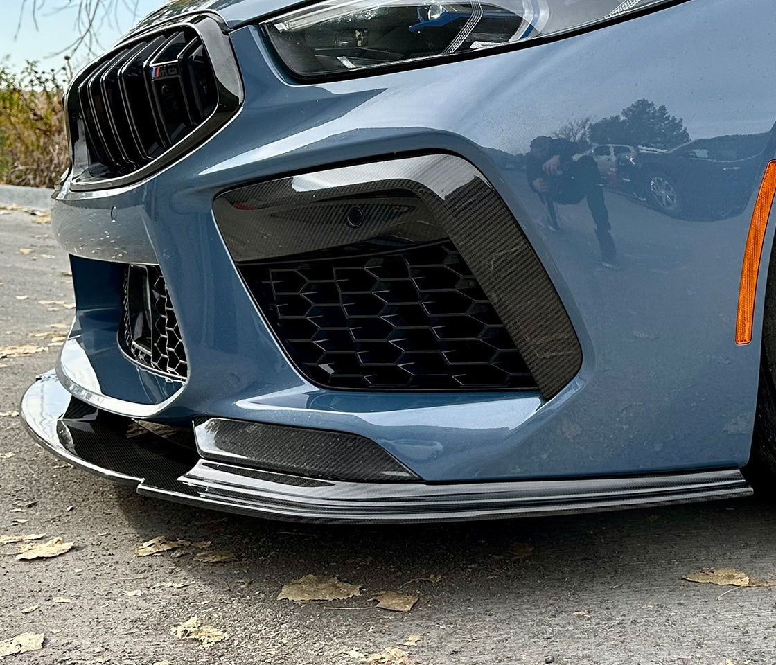 CarBahn Carbon Fiber Front Splitter BMW M8 F91 F92 F93 S63