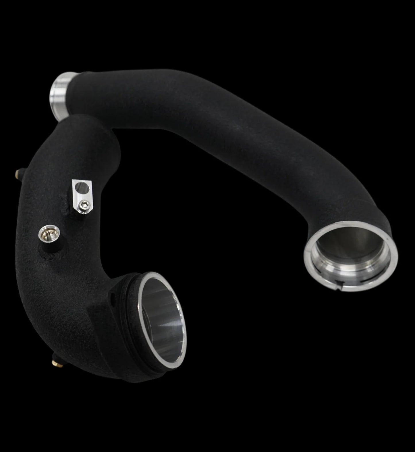 Project Gamma Charge Pipe Set Black BMW B58 Gen3