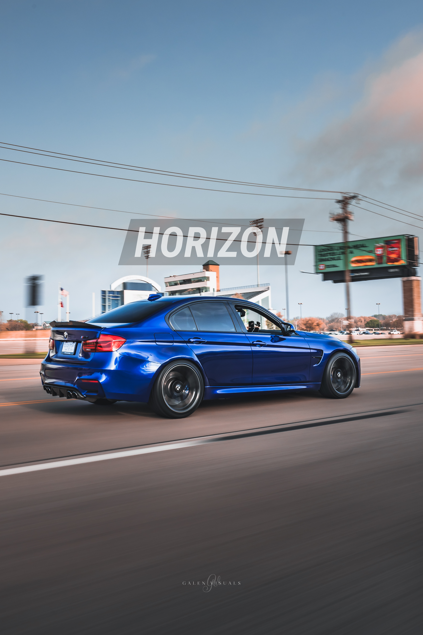 Horizon Motorsport P Style V2 Dry Carbon Fiber Trunk Lip Spoiler BMW F80 M3 | F30 3-SERIES