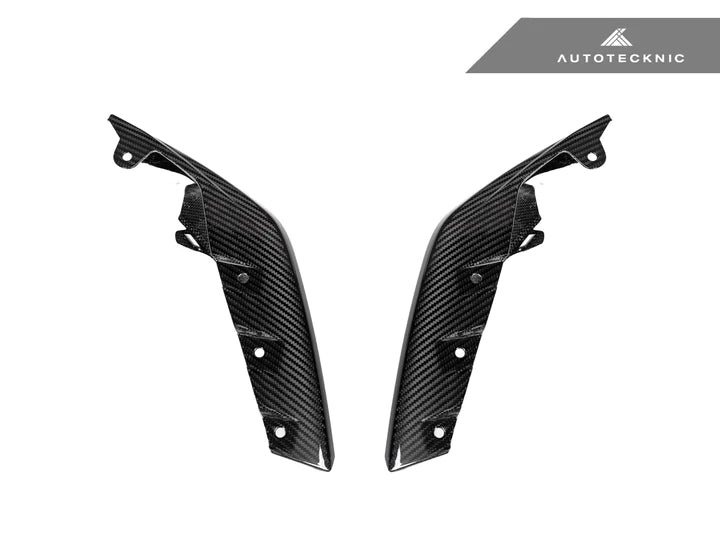 AutoTecknic Dry Carbon Aero Splitter Set BMW M3 M4 | G80 G82 G83