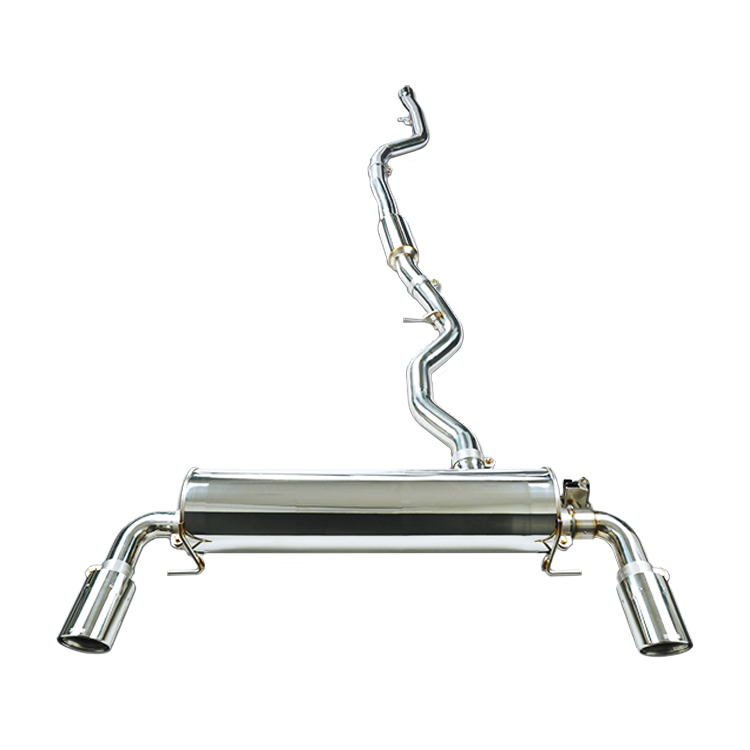 Stone Exhaust BMW B46/B48 G20 G21 G22 G23 330i & 430i OEM Integrated Valve Catback Exhaust - Dual Exit with Twin Tailpipes (Non OPF Model) | Stone Exhaust USA