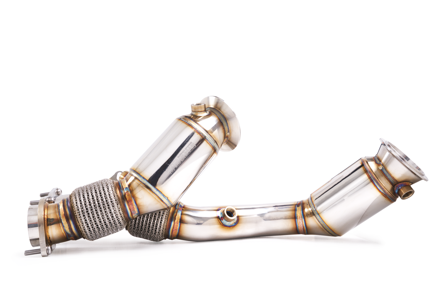 Stone Exhaust BMW S55 F80 F82 F87 Eddy Catalytic Downpipe (M2 Competition, M3 & M4)