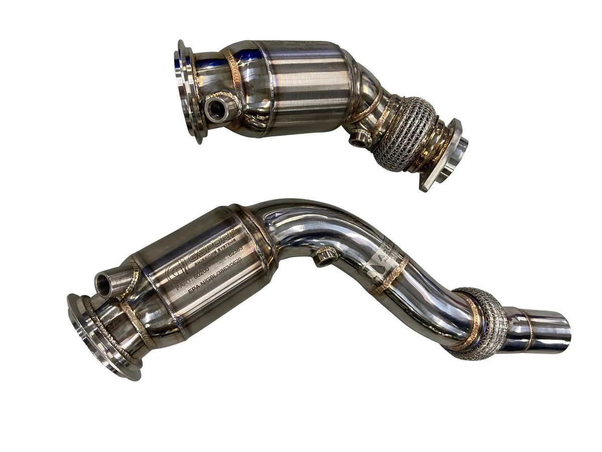 Active Autowerke Downpipes w/ Active Cat BMW M2C | M3 | M4 F80/F82/F87C S55