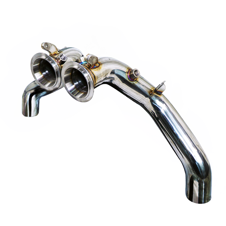 Stone Exhaust Catless Downpipe BMW S63 F91 F92 F93 M8