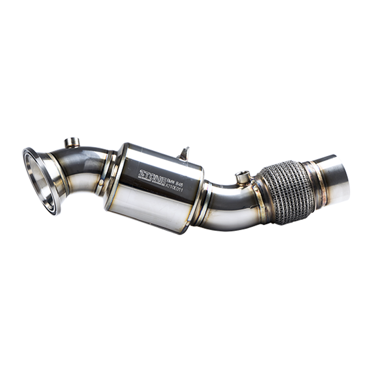 Stone Exhaust BMW B48 G02 G20 G30 G31 Eddy Catalytic Downpipe (320i, 330i, 520i, 530i, X4 20i & X4 30i / Non OPF Model) | Stone Exhaust USA