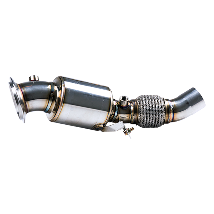 Stone Exhaust BMW N55 F87 M2 Eddy Catalytic Downpipe | Stone Exhaust USA