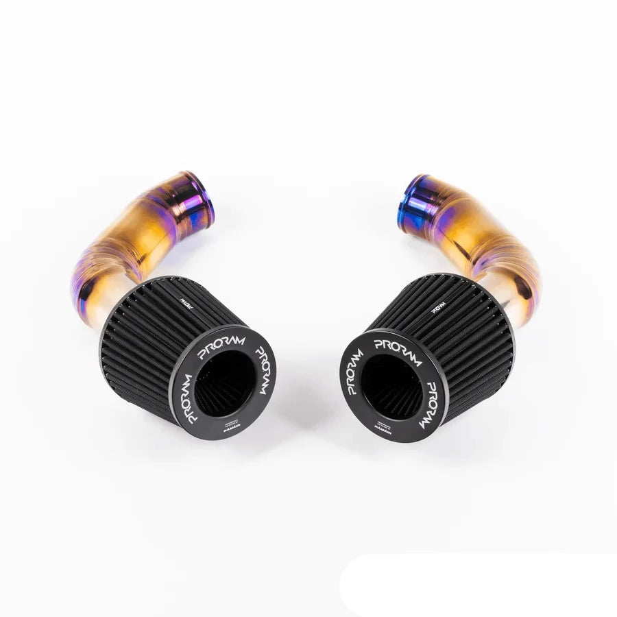 APEXBUILT Titanium Front Mount Intake Kit BMW M2 M3 M4 F80 F82 F87C S55