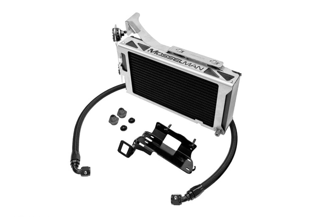 Kies-Motorsports Mosselman Mosselman Twin Oil Cooler Extension Kit BMW 1-Series E8X